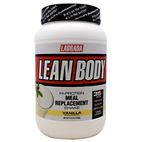 Lean Body Meal Replacement Formula Vanilla Ice Cream 2.47 lb by LABRADA NUTRITION
