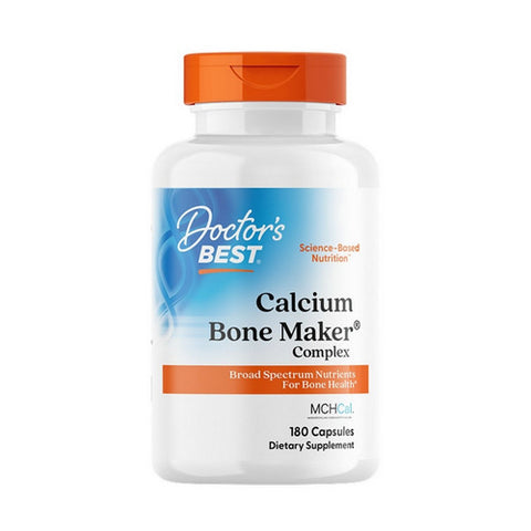 Doctors Best, Calcium Bone Maker Complex With MCHCal, 180 Capsules Doctors Best