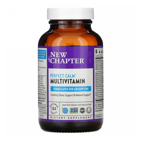New Chapter, Perfect Calm Multivitamin, 72 Tabs New Chapter
