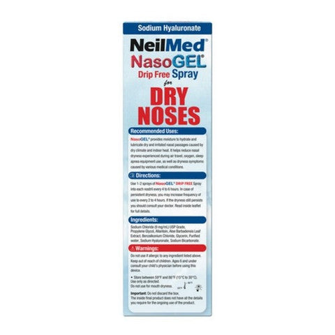 Neilmed, Nasogel For Dry Noses, 1 oz Neilmed