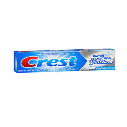 Crest, Tartar Protection Whitening Toothpaste Cool Mint, 6.4 Oz Crest