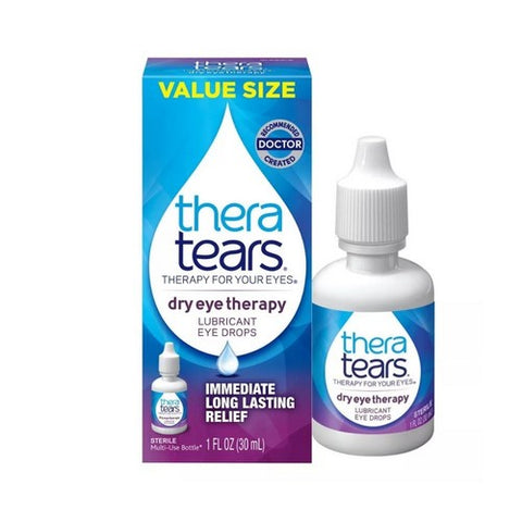 Theratears, Dry Eye Therapy Lubricant Eye Drops, 1 Oz