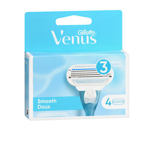 Gillette, Venus Smooth Cartridges, 4 each Gillette