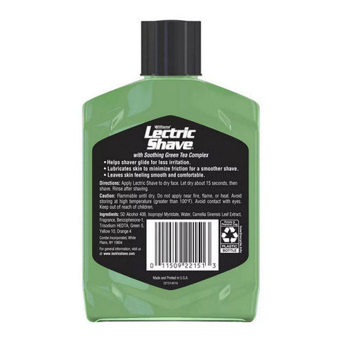 Williams, Lectric Shave Electric Razor Pre-Shave, 7 Oz Williams