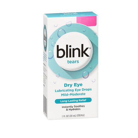 Blink, Lubricating Eye Drops For Mild Moderate Dry Eye, 1 oz Blink