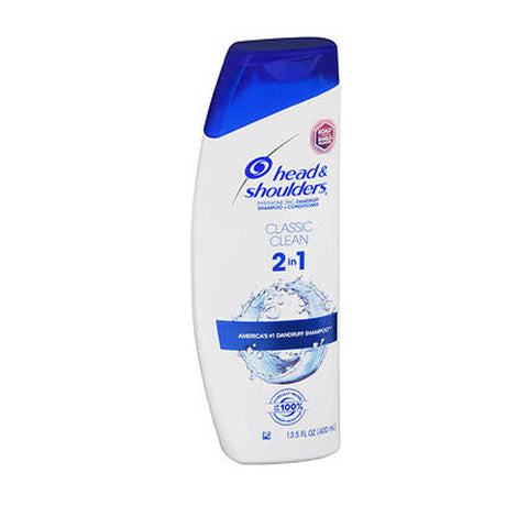Head & Shoulders, 2-In-1 Dandruff Shampoo Plus Conditioner Classic Clean, 14.2 Oz Head & Shoulders