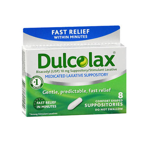 Dulcolax, Laxative Suppositories, 10 mg, 8 ct Dulcolax